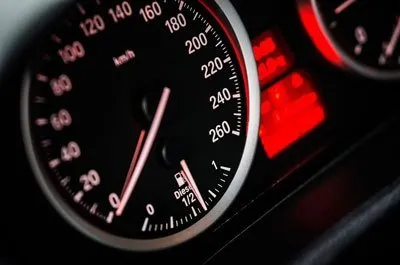 Tachometer als Symbol für den Page Speed eines Onlineshops