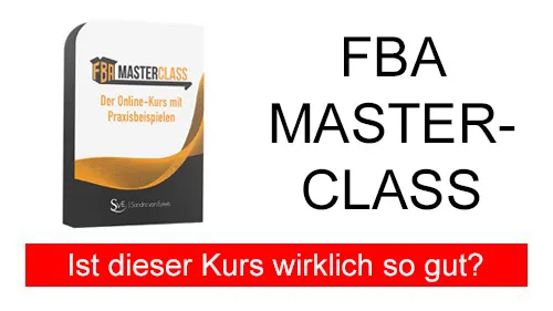 Kursbox der FBA Masterclass von Sandro van Eykels mit dem Schriftzug Ist dieser Kurs wirklich so gut?