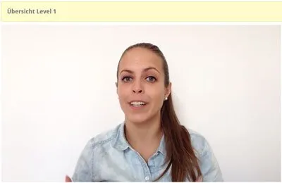 Laura Geisbüsch im Video zur Übersicht von Level 1 des Email Marketing Kurses Leadhurricane