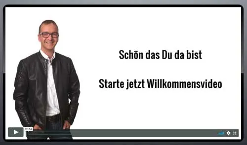 Marko Slusarek im Willkommensvideo der Life Changer World 2.0