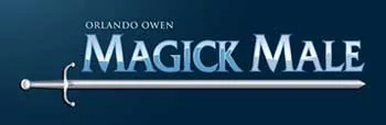 Logo Magick Male von Orlando Owen mit Schwert