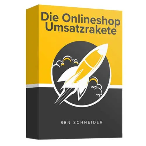 Kursbox der Onlineshop Umsatzrakete von Ben Schneider