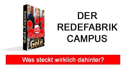 Produktbox des Redefabrik Campus Gold-Zugang von Benedikt Held