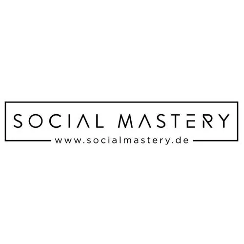Logo von Social Mastery mit der Adresse www.socialmastery.de