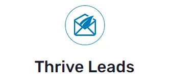 Logo von Thrive Leads mit Briefumschlag-Symbol und dem Schriftzug Thrive Leads