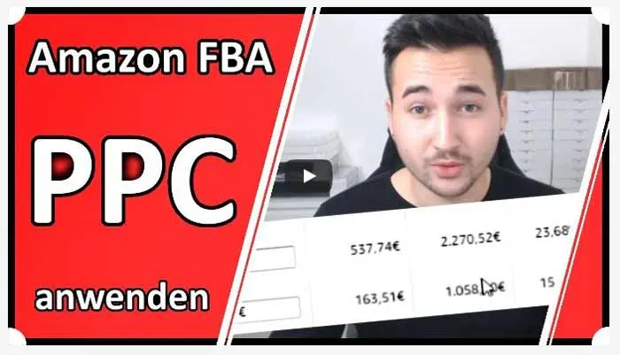 YouTube-Thumbnail von Sandro van Eykels zum Thema Amazon FBA PPC anwenden