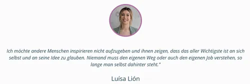 Meinung von Co-Autorin Luisa Lión zum Buch Außergewöhnlich Erfolgreich 2