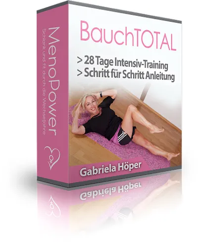 Kursbox MenoPower BauchTOTAL von Gabriela Höper: 28 Tage Intensiv-Training mit Schritt für Schritt Anleitung
