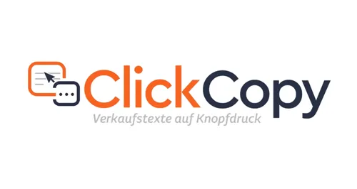 Logo von ClickCopy – Verkaufstexte auf Knopfdruck