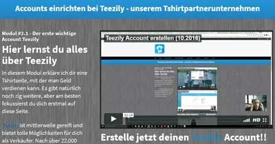 Video zum Einrichten eines Teezily Accounts aus Modul 2 von Teemoney mit Daniel Gaiswinkler