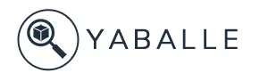 Logo des Dropshipping-Tools Yaballe mit Lupen-Symbol
