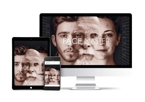 Face Master Kurs von Maxim Mankevich auf Monitor, Tablet und Smartphone