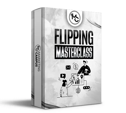 Kursbox der Flipping Masterclass vom Marketing Campus