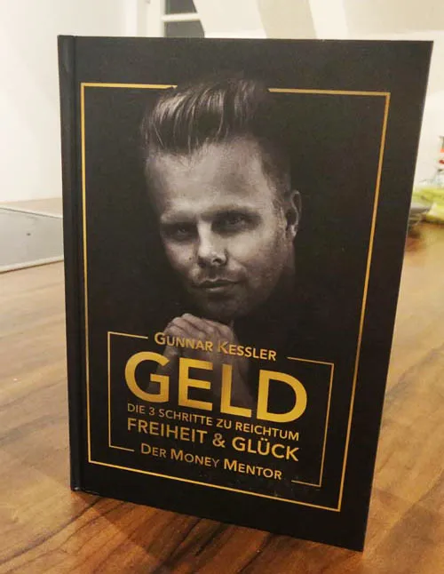 Unser eigenes Exemplar von GELD – DAS BUCH von Gunnar Kessler