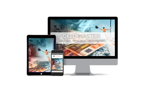 Geld Master Kurs von Maxim Mankevich auf Monitor, Tablet und Smartphone