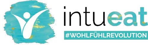Logo von intueat mit dem Slogan #Wohlfühlrevolution