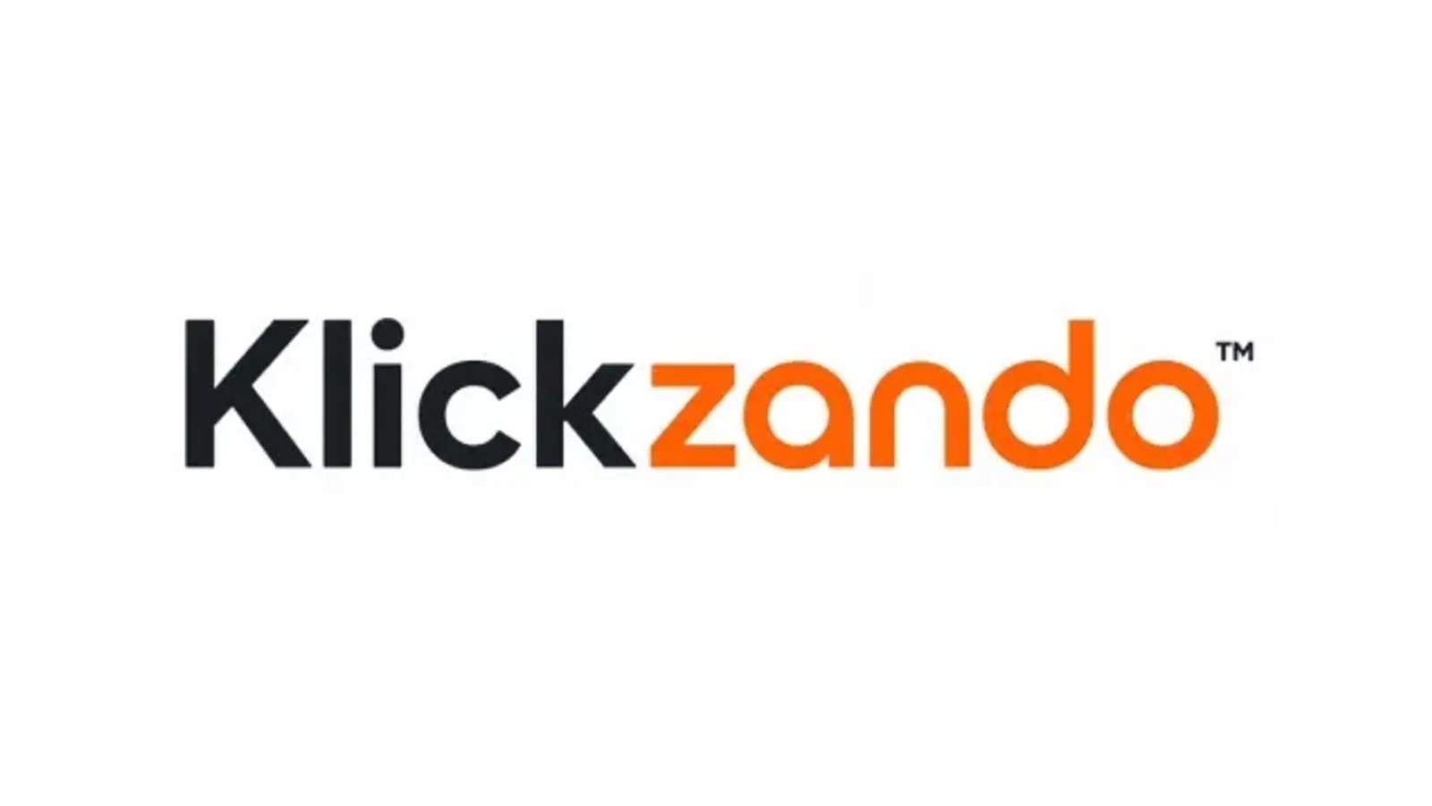 Schriftzug Klickzando, der Rotator-Software von Marko Slusarek, auf hellem Hintergrund