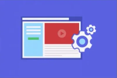 Symbolgrafik zum ClickCopy-Modul Landing-Page-Copy mit Browserfenster
