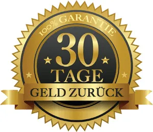 Goldenes Siegel 100% Garantie – 30 Tage Geld zurück