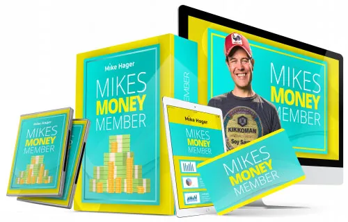 Kursboxen, Bildschirm und Tablet von Mikes Money Member mit Mike Hager