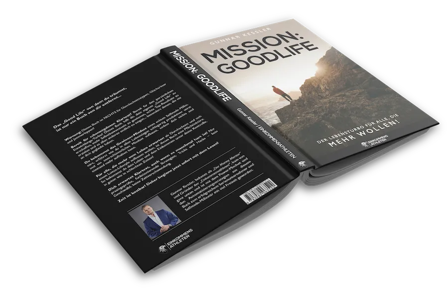 Buch Mission: Goodlife von Gunnar Kessler mit Vorder- und Rückseite
