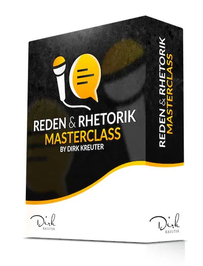 Kursbox der Reden & Rhetorik Masterclass by Dirk Kreuter