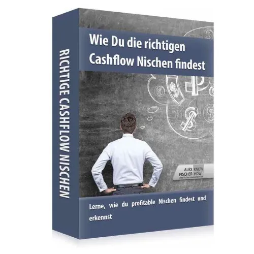 Kursbox „Wie Du die richtigen Cashflow Nischen findest“ aus dem 50x-Multiple-Einkommensströme-Coaching