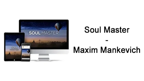 Soul Master Kurs auf Monitor, Tablet und Smartphone mit dem Schriftzug Soul Master – Maxim Mankevich
