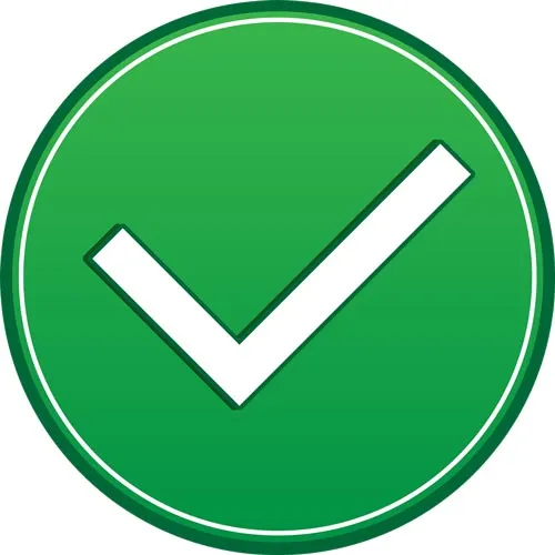 Grünes Häkchen-Symbol für die Zielgruppe des Top Trader Programms von TradingFreaks