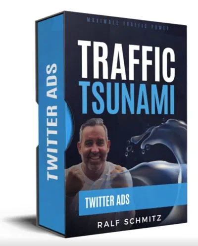 Kursbox des Traffic Tsunami Moduls Twitter-Ads von Ralf Schmitz