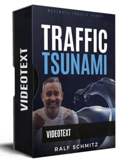 Kursbox des Traffic Tsunami Moduls Videotext von Ralf Schmitz
