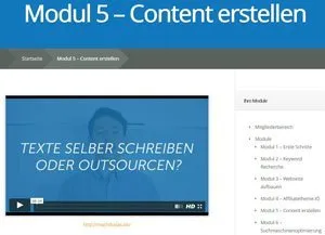 Screenshot aus Modul 5 des Turbo Blog 100: Texte selber schreiben oder outsourcen?
